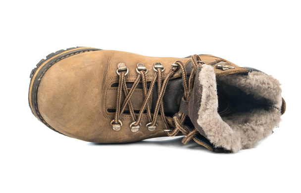 Oude winter laarzen - Foto, afbeelding