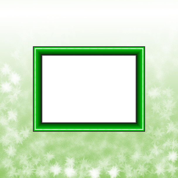 scope for a design on a green background - Photo, image