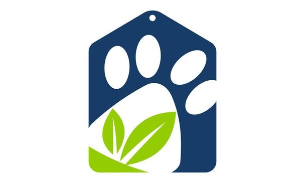 Tienda de Mascotas Logo Diseño Plantilla Vector
 - Vector, imagen