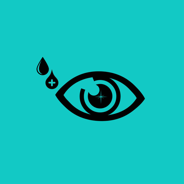 Vector ojo icono símbolo
 - Vector, imagen