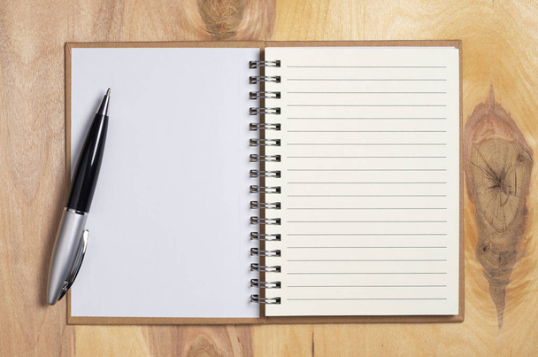 Notepad with a pen  - Zdjęcie, obraz