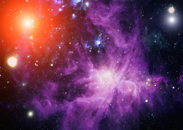 深宇宙芸術。銀河、星雲、宇宙の星々。NASAによって提供されたこの画像の要素 - 写真・画像