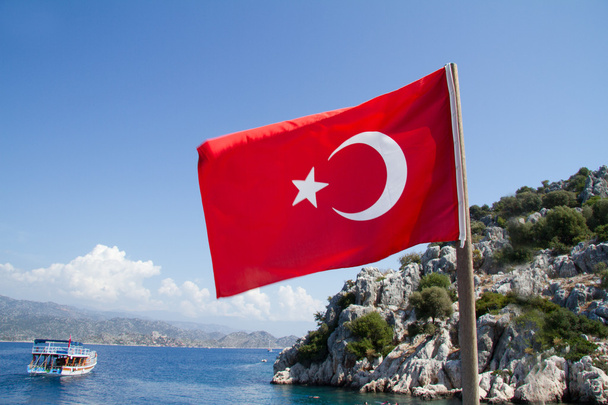 Bandiera turca
 - Foto, immagini