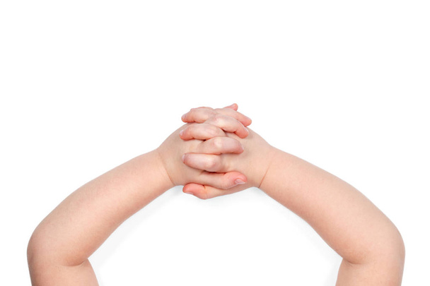 Dětské ruce pohled shora - Fotografie, Obrázek