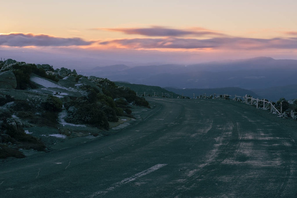 Hobart, Tasmanya gün boyunca üstüne Mount Wellington. - Fotoğraf, Görsel
