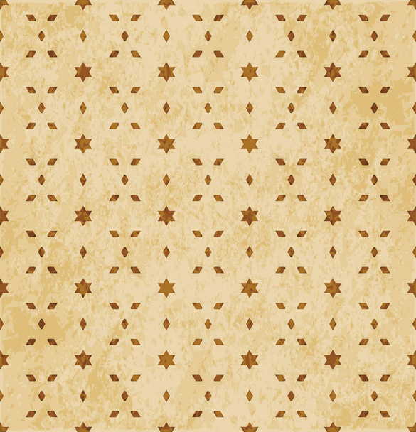 Retro marrón Islam sin costura geometría patrón fondo oriental s
 - Vector, Imagen