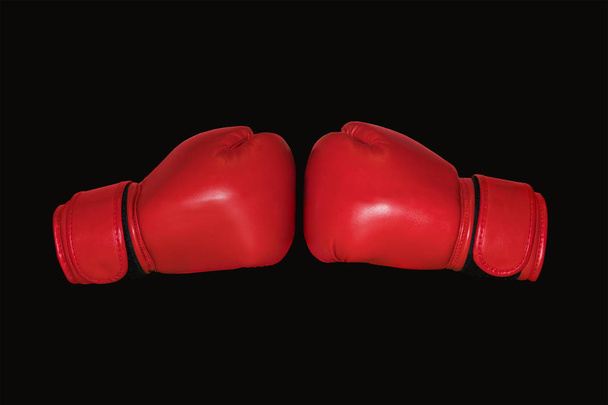 Boxing gloves isolated - Photo, Image