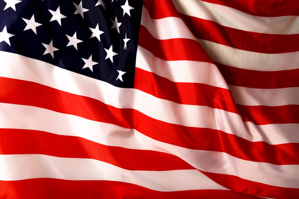 Americká vlajka - symbol svobody a nezávislosti - Fotografie, Obrázek
