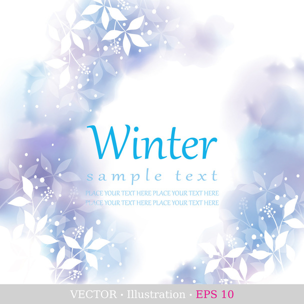 Winter. - Vector, Image
