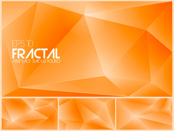 fond abstrait fractal - Vecteur, image