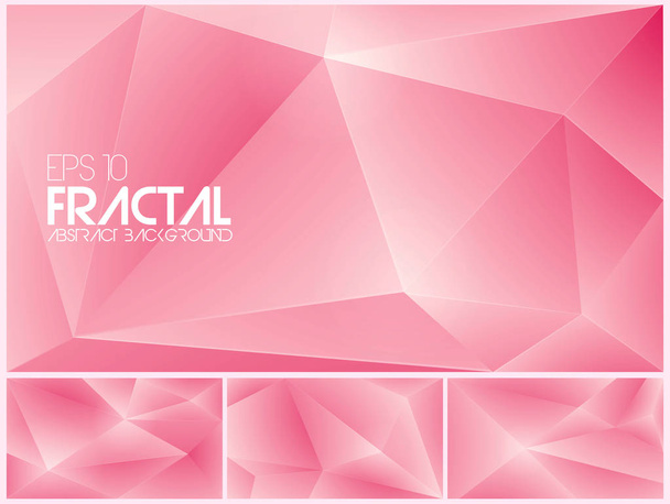 Fractal abstract background  - Vector, Image