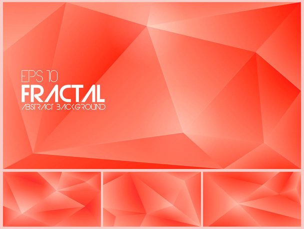 fractal abstracte achtergrond  - Vector, afbeelding