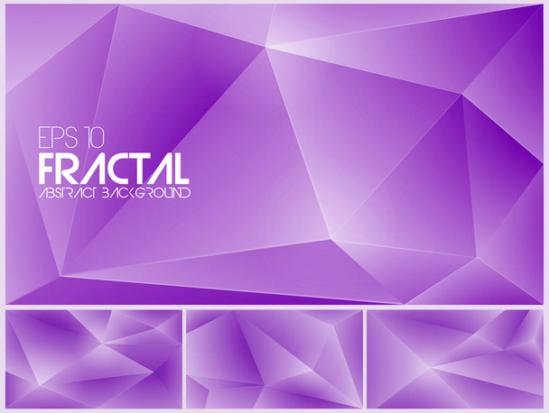 fractal abstract background - ベクター画像