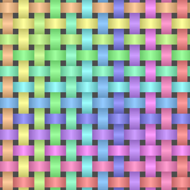 カラフルなパターンのベクトル図 - ベクター画像