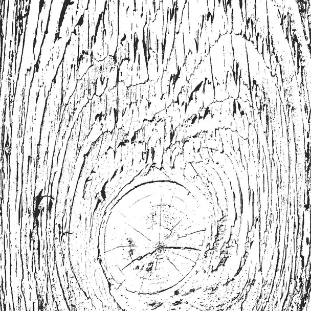 Trudnej sytuacji nakładki drewniany kora tekstury - Wektor, obraz