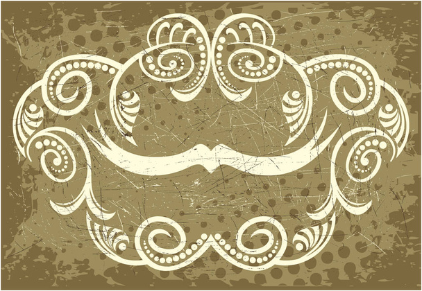 Decorative frame with pattern - Vector, Image