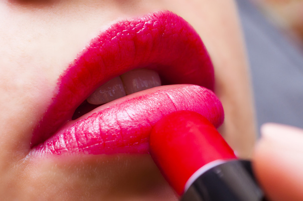 lèvres roses
 - Photo, image