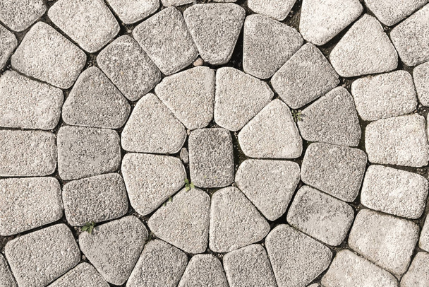 Pedra de pavimentação textura círculo
. - Foto, Imagem