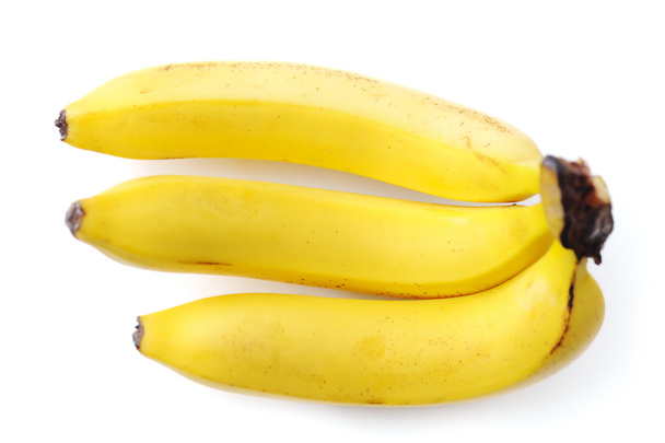 Bunch of bananas isolated on white back - Fotografie, Obrázek