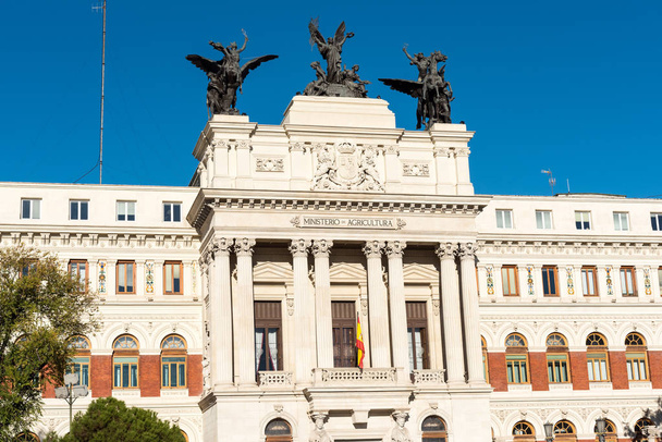 Κτίριο Υπουργείου Γεωργίας (Palacio de Fomento) στη Μαδρίτη, Ισπανία - Φωτογραφία, εικόνα