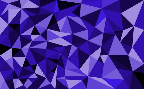 Fundo geométrico do polígono. Fundo do triângulo retrô. Padrão de mosaico colorido. Ilustração vetorial
 - Vetor, Imagem
