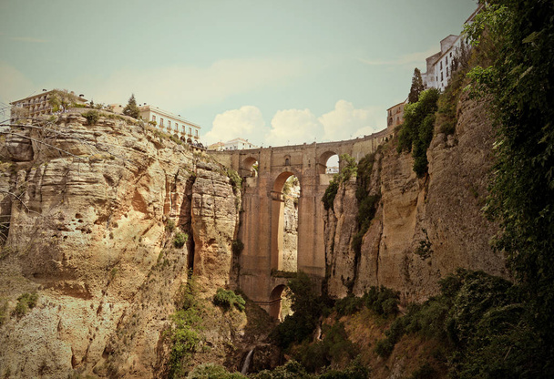 Tolvaj de Ronda, történelmi és művészeti központ Ronda, Andalúzia, Spanyolország - Fotó, kép