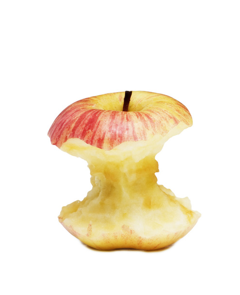 Manzana mordida
 - Foto, imagen