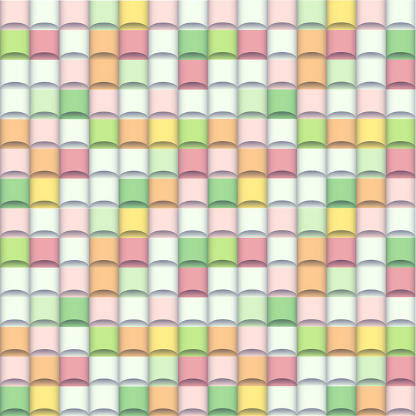 απρόσκοπτη pixel μοτίβο. κυρτή κατασκευή. Εικονογράφηση διάνυσμα - Διάνυσμα, εικόνα