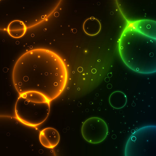 Vector space background. Vector illustration. - Vector, Image