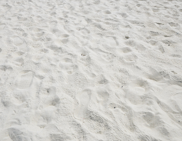 Wit zandstrand - Foto, afbeelding