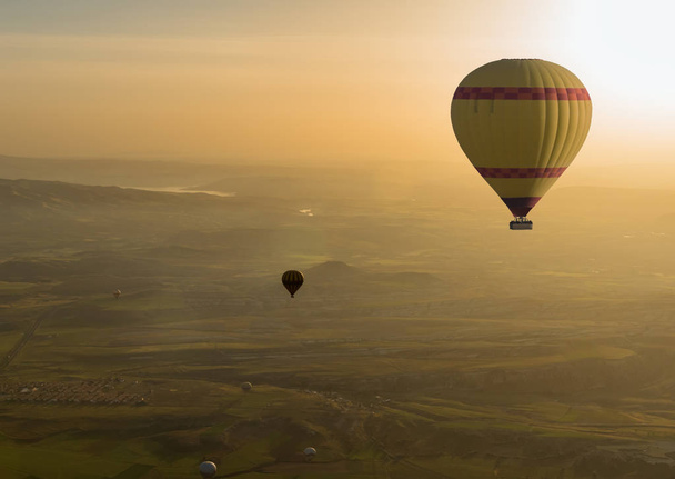 air balloon in Cappadocia, Turkey - Foto, Bild