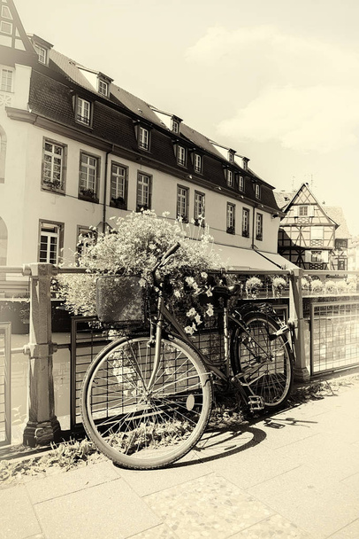 Fahrrad in Straßburg - Foto, Bild