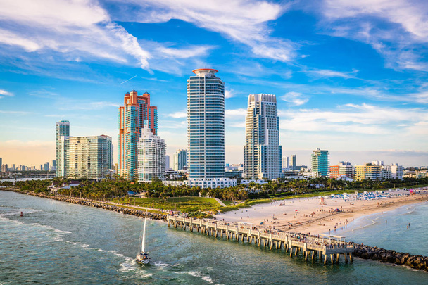 South Beach, Miami, Florida, EE.UU.
 - Foto, imagen