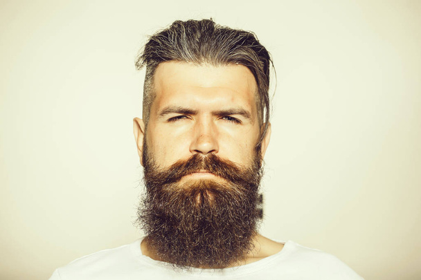 Serious bearded man - Photo, Image