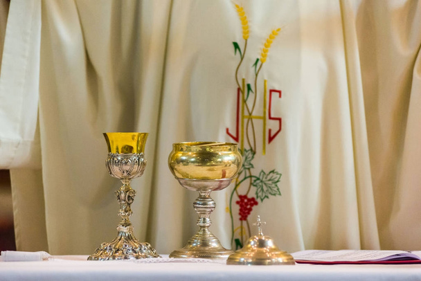 De rite van de Eucharistie - Foto, afbeelding