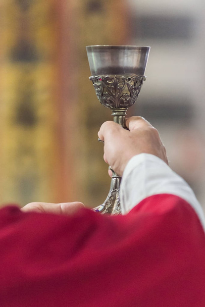 The rite of the Eucharist - Photo, Image