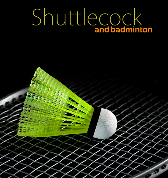 kuželka a badminton - Fotografie, Obrázek