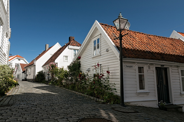 Παραδοσιακά σπίτια στο Stavanger της Νορβηγίας - Φωτογραφία, εικόνα