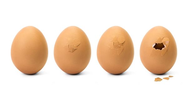 Зламаною яйце крок
 - Фото, зображення