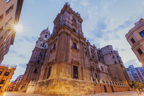 Katedrála Malaga za svítání - Fotografie, Obrázek