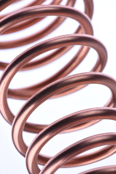 Closeup of Copper Wire with Selective Focus - Photo, Image