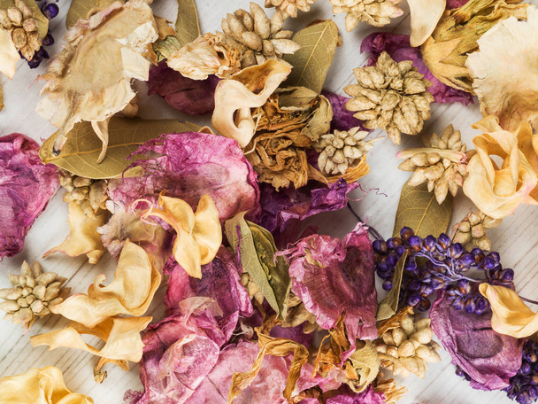 Сушеные цветы ароматизированные украшения дома
 - Фото, изображение