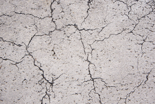 Architectural detail representing cracked old concrete surface - Photo, Image