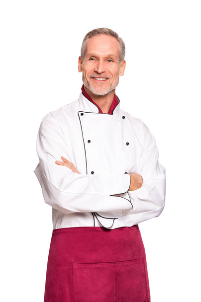 Senior professional chef - Fotoğraf, Görsel