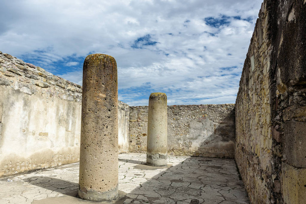 Történelmi emlékmű egy az ókori Közép-amerikai város - Fotó, kép