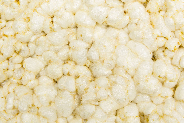 Close up of rice cake - texture. - Photo, Image