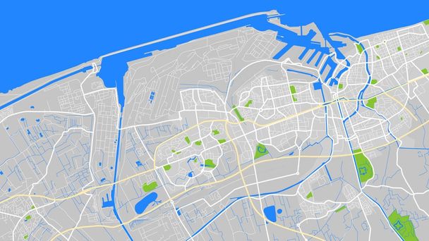 diseño vector mapa ciudad
 - Vector, imagen
