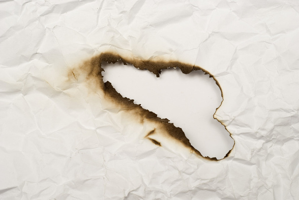 Burnt hole - Photo, image