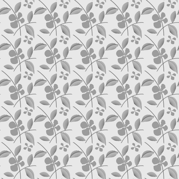 floral vector graphic seamless texture - Vector, Image