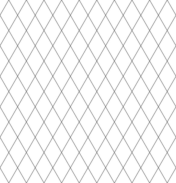 Seamless diamonds pattern. Geometric texture.  - Vector, Image